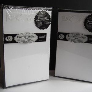 Lot of 2  Gartner Studios Invitation Kit 50 - Count